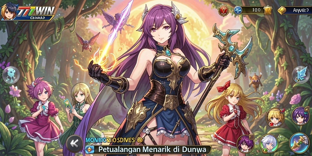 Tampilan gameplay <strong>777WIN</strong> yang menarik dan dinamis.