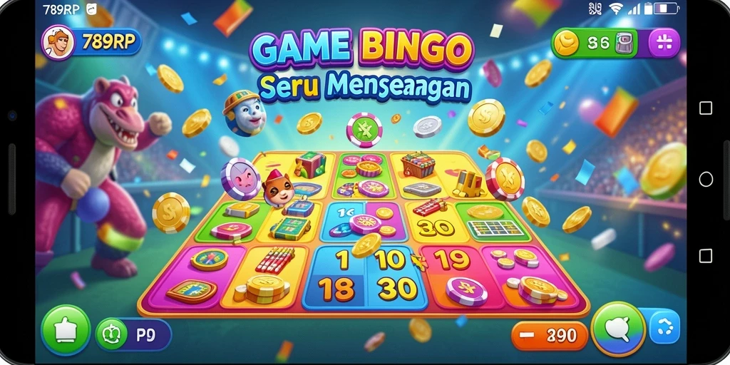Gameplay menarik dari Bingo yang seru di 789RP.