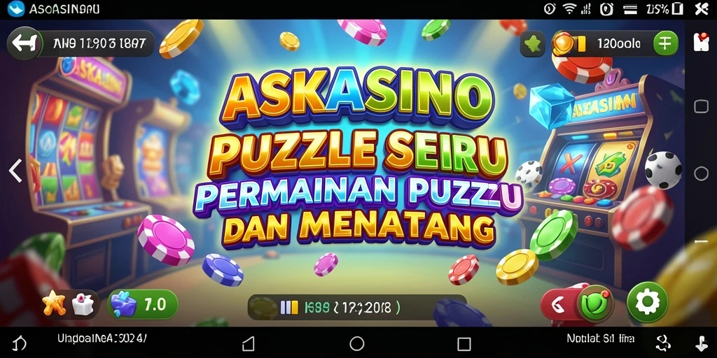 Gameplay seru ASKASINO dengan berbagai tantangan Puzzle.