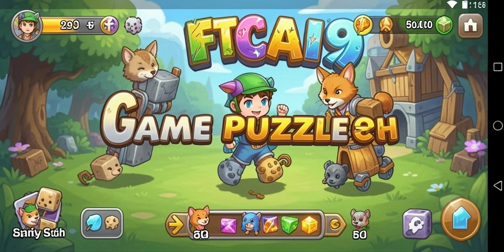 Screenshot utama FATCAI99 menampilkan gameplay seru game Puzzle.