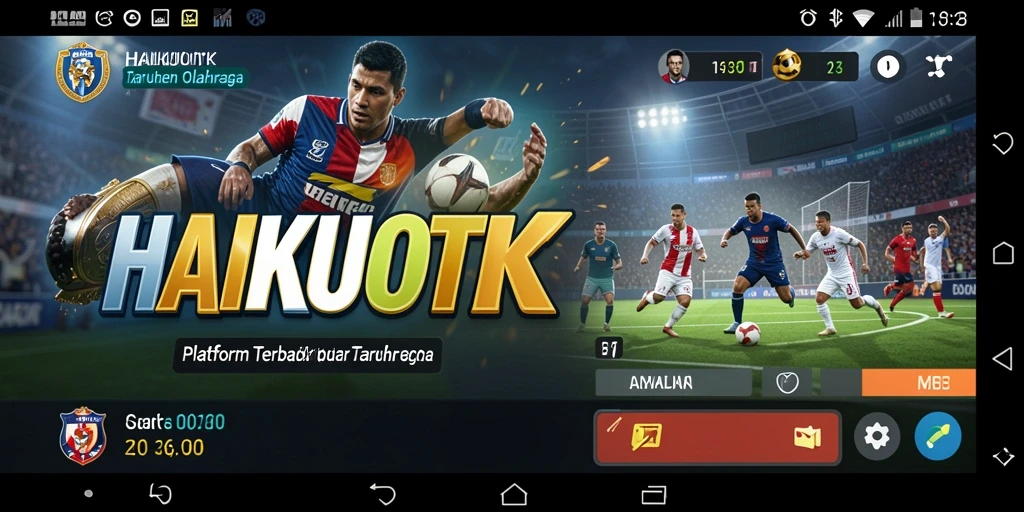 Tampilan gameplay Sportsbook HAIKUOTK yang menarik dan interaktif.