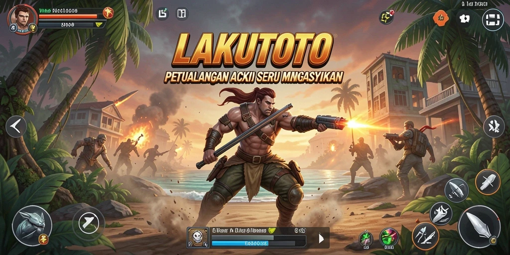 Screenshot menampilkan aksi seru di LAKUTOTO dengan grafis yang menawan.