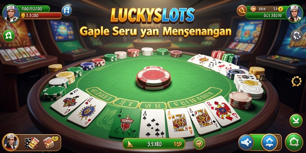 Tampilan gameplay seru dan interaktif dari LUCKYSLOTS.