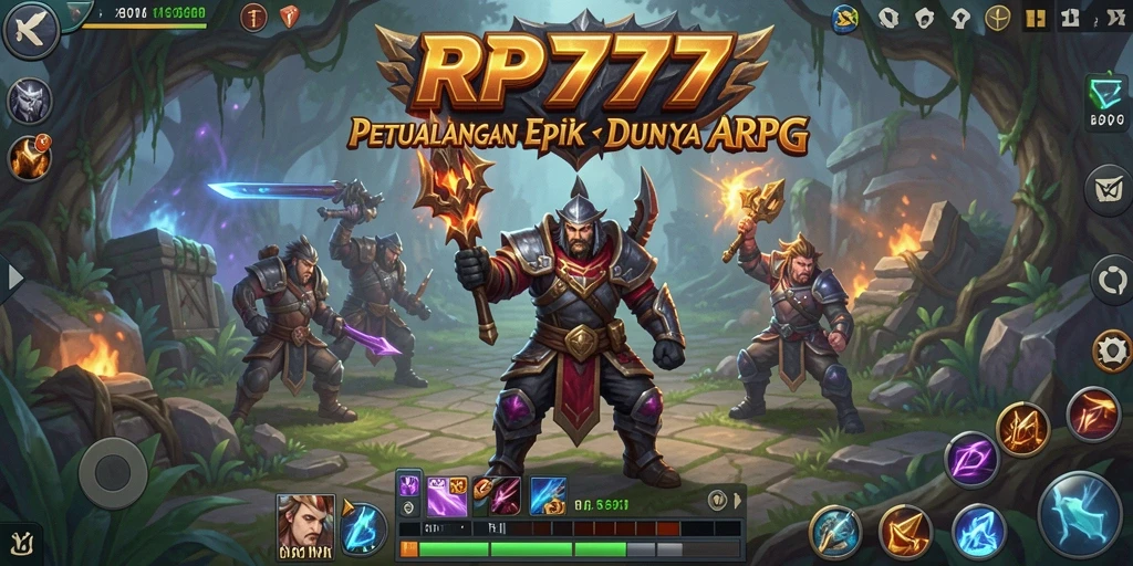 Tampilan gameplay RP777 yang seru dan dinamis.