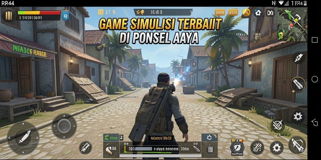Tampilan gameplay RR44 yang menarik dan interaktif.