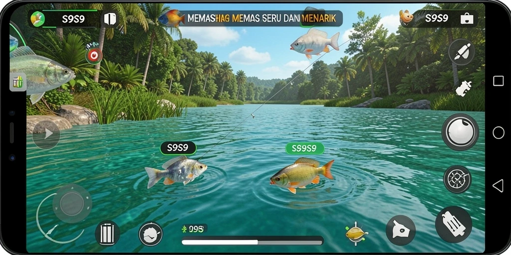 Tangkapan ikan menarik di dalam game S9S9 yang mengasyikkan.