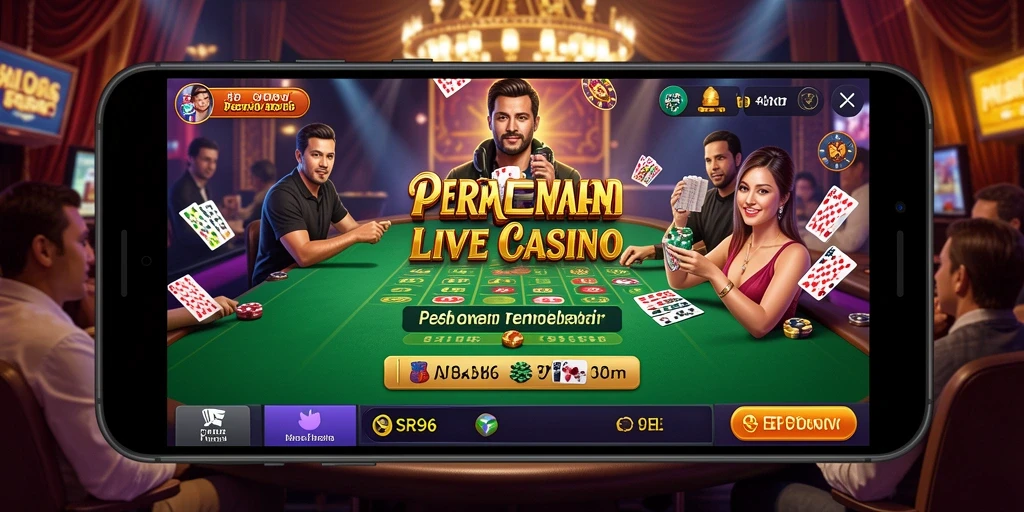 Gameplay Live Casino yang mendebarkan dan interaktif di SR996.