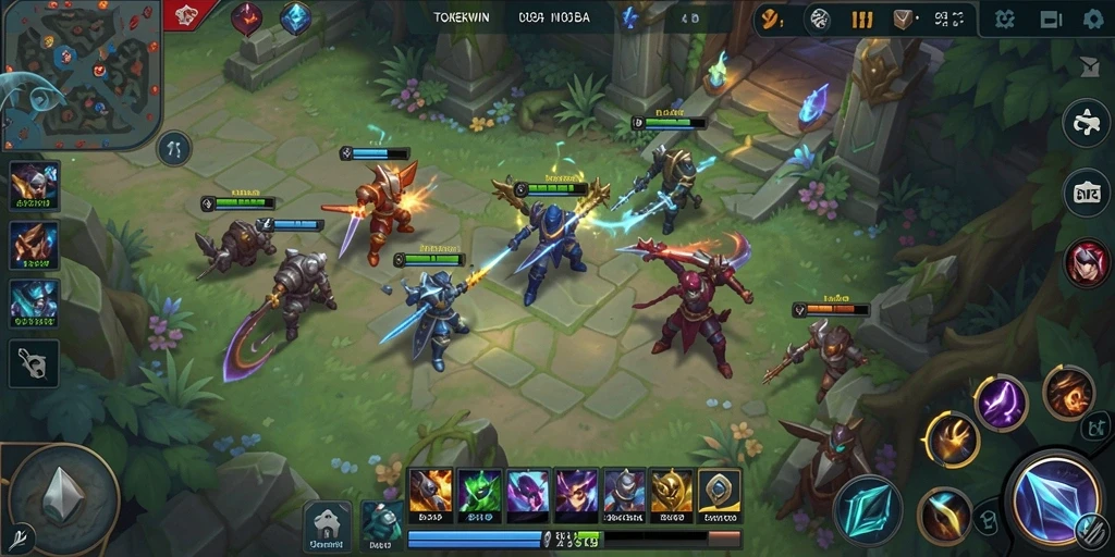 Gameplay seru dan mendebarkan di TOKEKWIN.