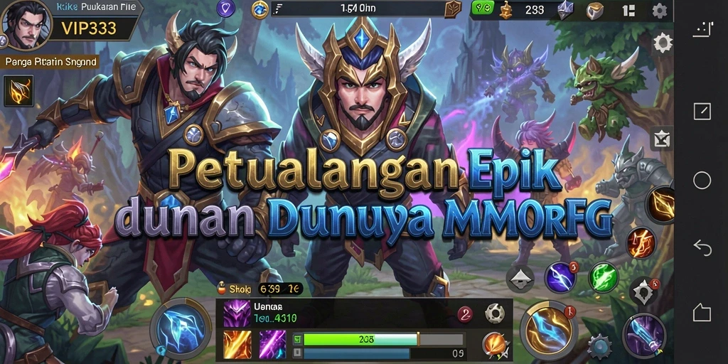 Berbagai aksi menegangkan di dunia VIP333 dengan pemain lain.